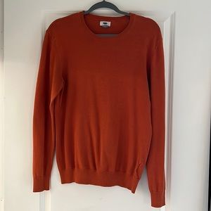 Old Navy Orange Pullover Sweater